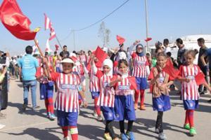 Za'atari Social Project spreads values of football among children