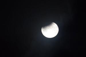 Photos: Partial lunar eclipse graces sky on July 16-17 night