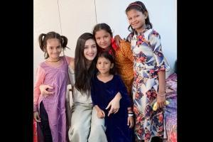 Mishti Chakraborty's day out with underprivileged kids