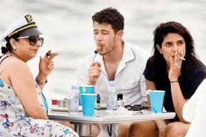 Priyanka Chopra puffing up a storm