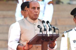 Rajnath Singh: Congress unable to put its house in order