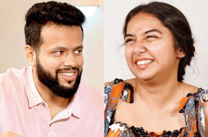 Prajakta Koli and Sapan Verma