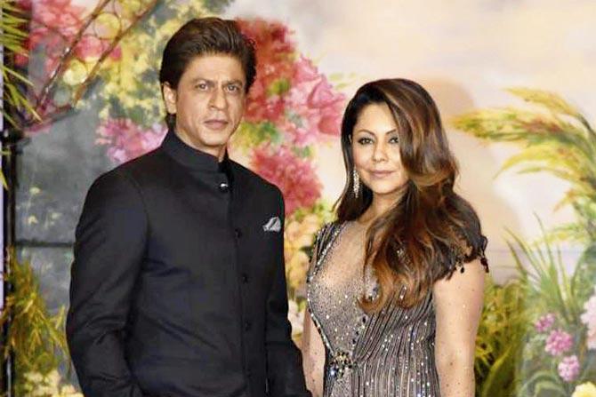 Shah Rukh Khan and Gauri Khan