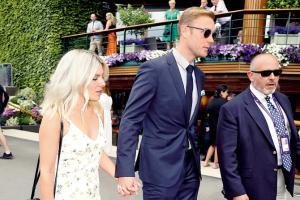 Cricketers and celebrities throng Wimbledon