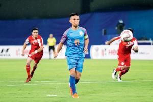 India captain Sunil Chhetri