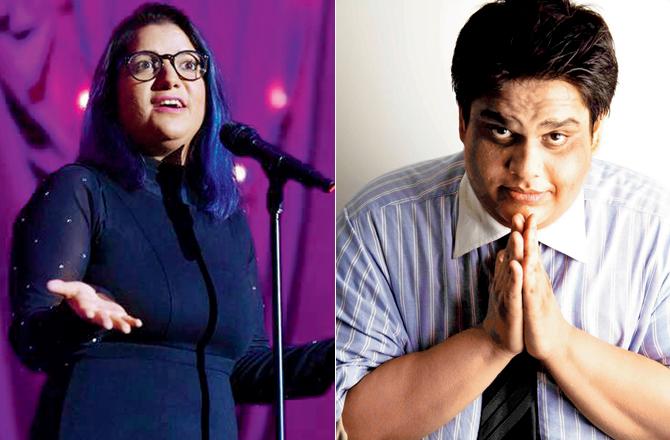 Aditi Mittal and Tanmay Bhat