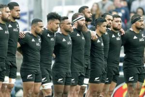 New Zealand's All Blacks Rugby team takes dig at ICC boundary rule