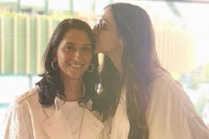 Sister love: Deepika Padukone drops a sweet kiss on Anisha's head