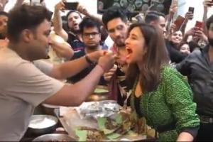 Parineeti and Sidharth left mind-blown after trying out a fire paan