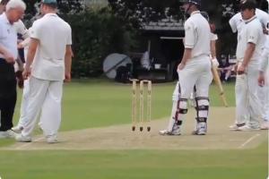 Twitter trolls Dharmasena on Sachin Tendulkar's bizzare cricket video