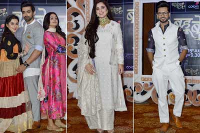 Simone Singh, Diana Khan, Samiksha Jaiswal at TV show Bahu Begum launch