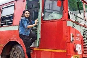 24-year-old engineer trains to be first woman to drive a BEST bus