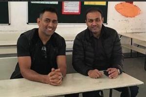 Sachin Tendulkar, Hardik Pandya wish MS Dhoni a happy birthday