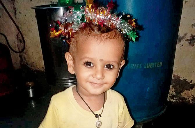 Divyansh Singh fell into an open manhole on Thursday