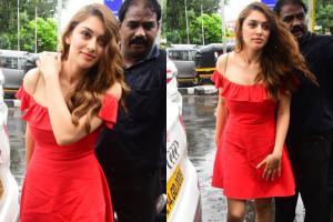 Spruce up your wardrobe with this little red dress like Hansika Motwani