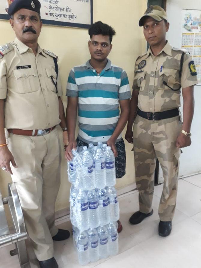 RPF illegal bottles