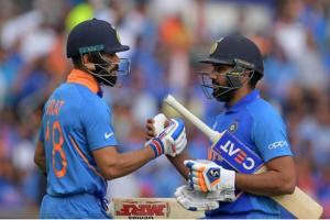 Virat Kohli with Rohit Sharma (Pic/ AFP)