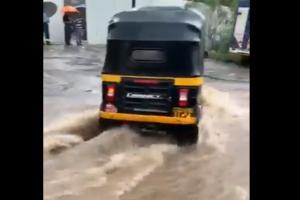 Mumbai rains: JVLR flooded, flight services hit as more rain predicted
