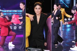 Kareena Kapoor Khan has a fun time on Dance India Dance Sets