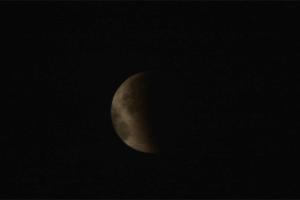 India witnesses partial lunar eclipse on early Wednesday