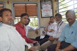 Mankhurd commuters get their trains back, thank local MP Manoj Kotak