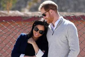 Did Prince Harry ignore Meghan Markle during MLB game?