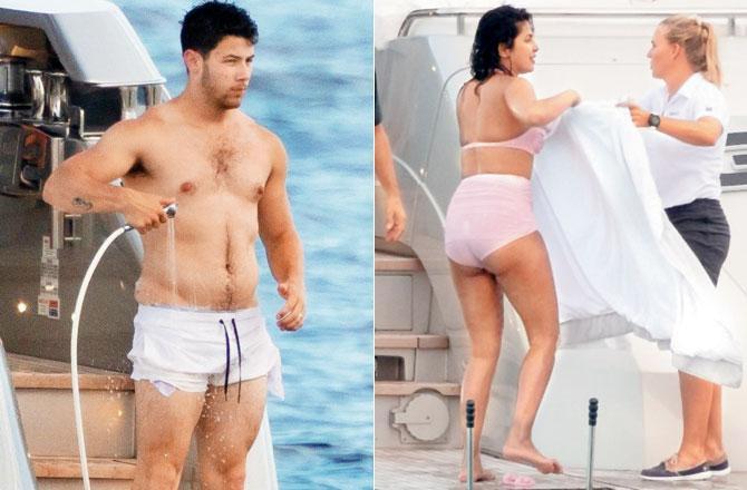 Nick Jonas and wife Priyanka Chopra