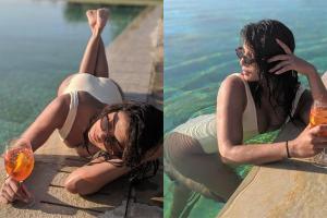 Priyanka Chopra soaks in the Tuscany sun in a white monokini; see pics