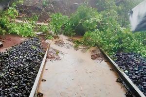 Road, rails affected as heavy rainfall lash Pune city
