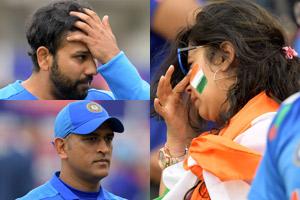 World Cup 2019: MS Dhoni, Rohit Sharma in tears, fans heartbroken