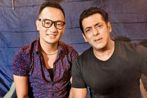 Salman Khan and Thupten Tsering make some noise!
