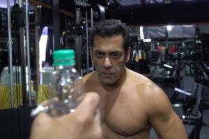 Watch Video: Salman Khan gives a twist to the #BottleCapChallenge