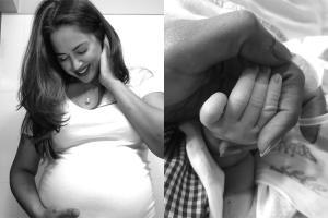 Sameera Reddy blessed with a baby girl!