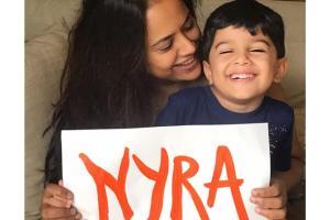 Sameera Reddy reveals the name of her baby girl, and it is adorable