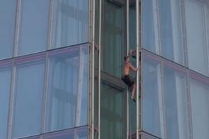 Watch video: Daredevil scales London's tallest tower without ropes