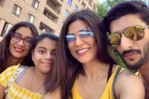 See pics: Sushmita Sen's holidaying in Yerevan with Rohman and her kids