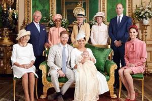 Meghan, Harry share picture perfect moments from Archie's christening
