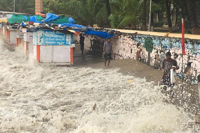 High tide in Mumbai