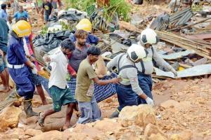 Malad wall collapse: 72 patients undergoing treatment for mental trauma