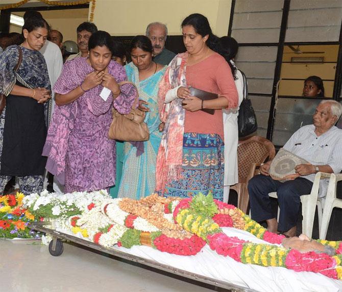 According to a family source, Karnad succumbed to multi-organ failure at his residence on Lavelle Road, the city's upscale locality near Cubbon Park. 