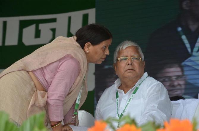 Lalu Prasad Yadav married Rabri Devi on June 1, 1973, through an arranged marriage. At the time of their marriage, Lalu was 25-year-old while Rabri Devi was only 17. The couple has 9 children; two sons and seven daughters. While Lalu's wife's name is While 'Rabri Devi', the names of his sisters-in-law's are Jalebi, Raasgulla, and Paan.