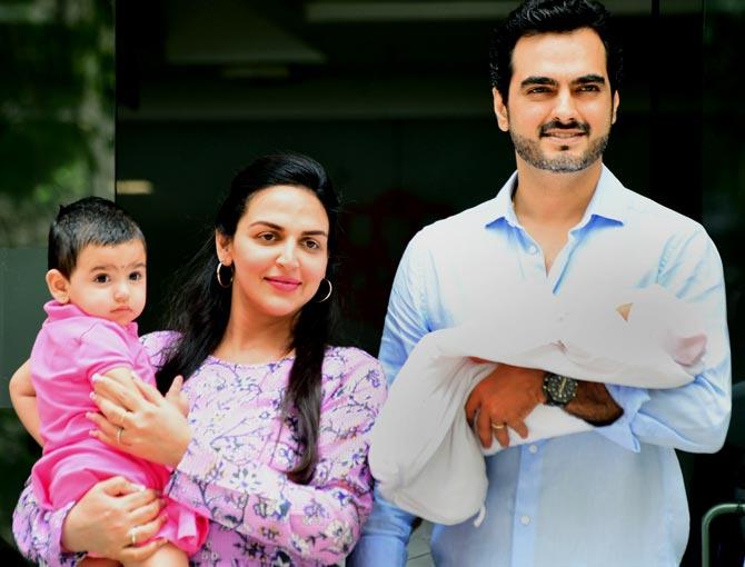 Hubby Bharat also shared the same picture on his Instagram account and wrote: 