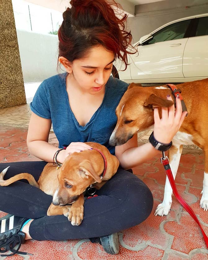 Ira Khan has a friendly, warm, fun-loving personality. Her pictures speak oodles about her love for animals and her great equation with her friends.