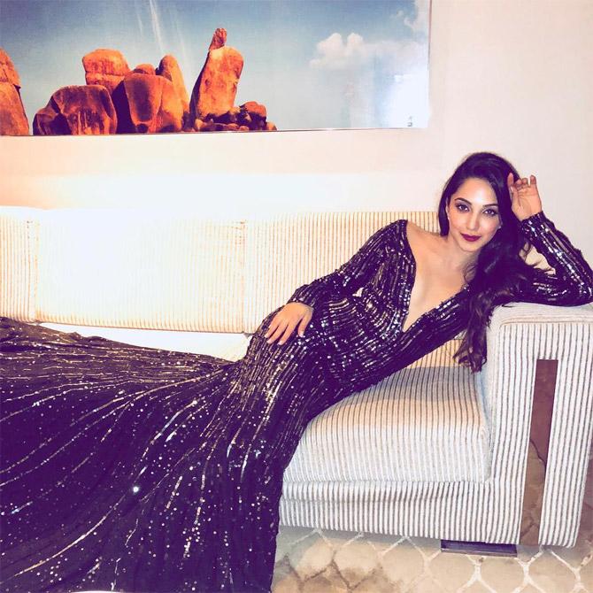 Kiara Advani has a connection to the Hindi film industry. Her mother Genevieve Jaffrey is the daughter of Hameed Jaffrey, who was the brother of veteran actor Saeed Jaffrey. Hameed Jaffrey's second wife (i.e. Kiara's step-grandmother), Bharati Patel, was the eldest daughter of the veteran actor Ashok Kumar.