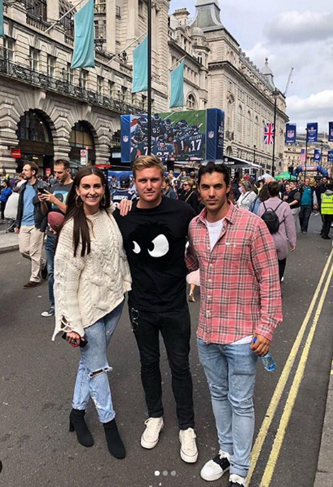 Jason Roy and Elle Moore had their first child earlier this year in March 2019.
Jason Roy posted this picture with his wife Elle Moore and captioned it as, 