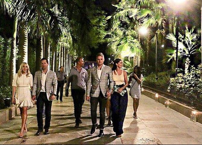 At the 2019 World Cup, Jason Roy hit a stellar 153 and also four fifties at a strike rate of 115.36 averaging at 63.28.
Jason Roy posted this picture with his wife Elle Moore and captioned it as, 