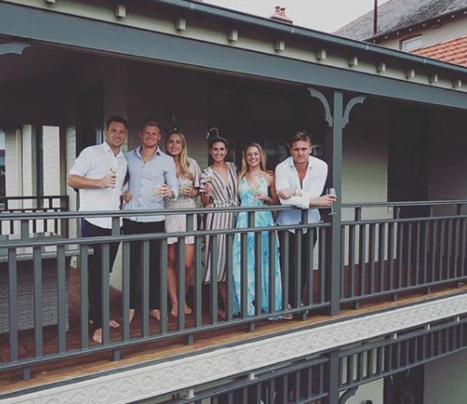 Jason Roy posted this picture with his wife Elle Moore and captioned it as, 