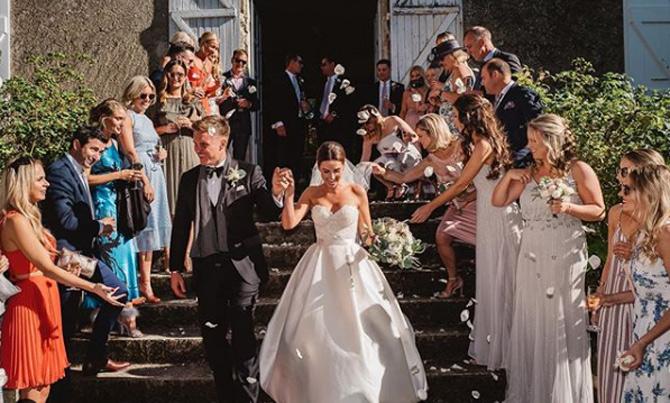 Jason Roy posted this picture with his wife Elle Moore and captioned it as, 