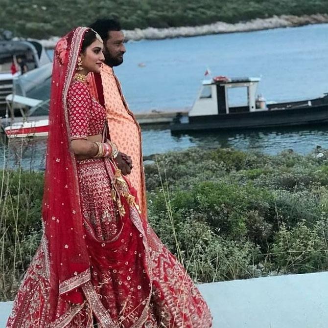 A short video of the wedding was shared on the Instagram page of Aphotography experts Knotting Bells, which was covering the celebrations