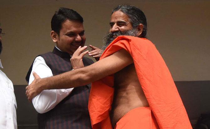 Baba Ramdev is in Maharashtra for the International Yoga Day events on June 21 and he will head a programme in Nanded where over 150,000 people are expected to perform yoga along with Chief Minister Devendra Fadnavis